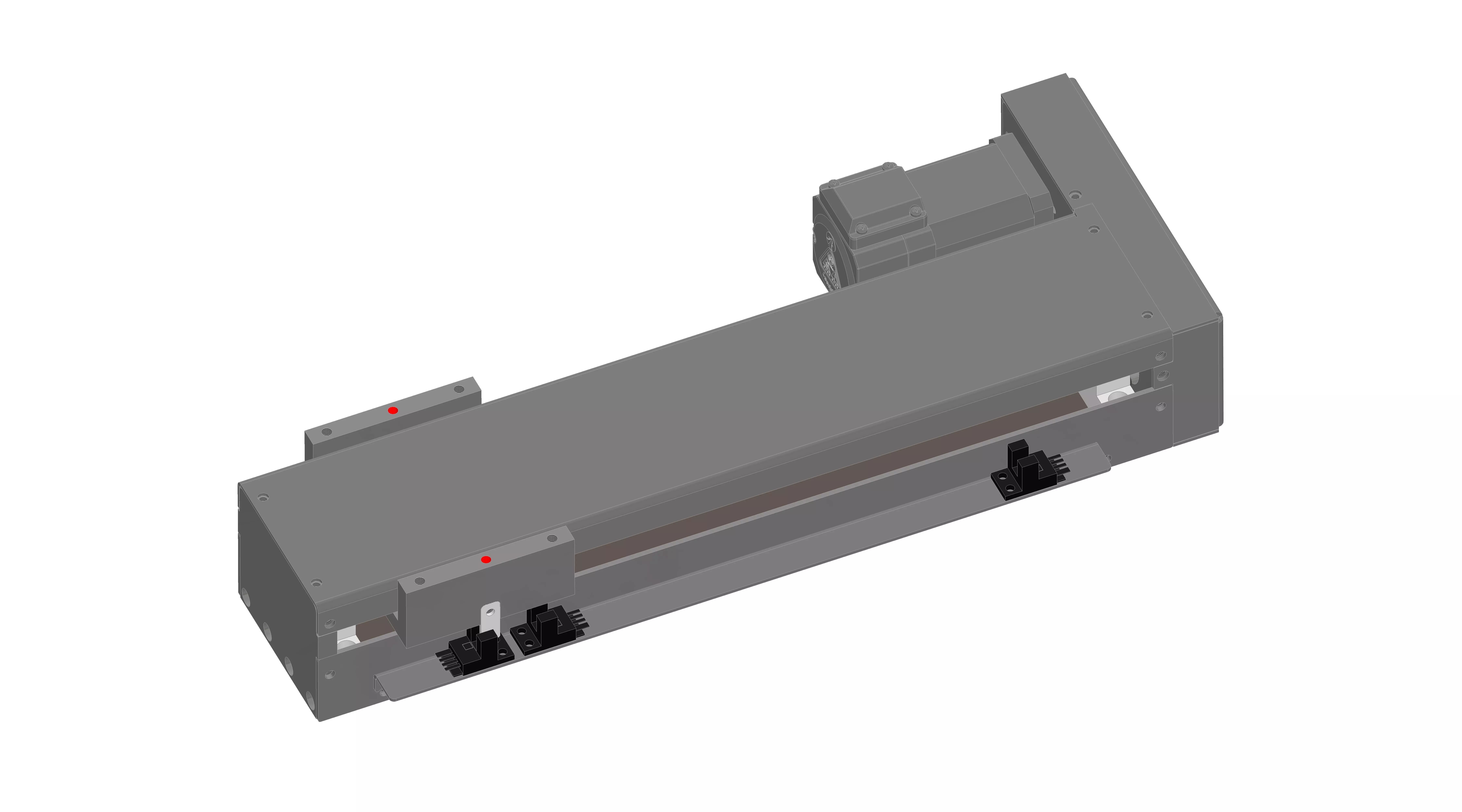 Single Axis Robot - Linear Actuator Size  3D model_0