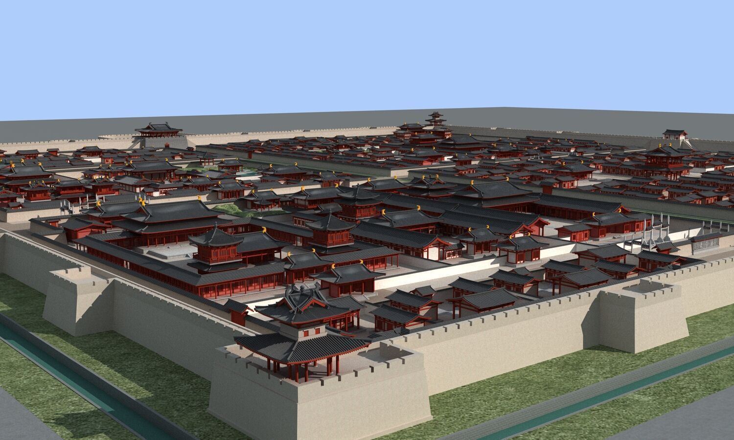 Ancient city 3D model_11