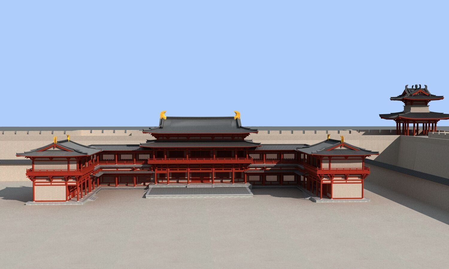 Ancient city 3D model_14