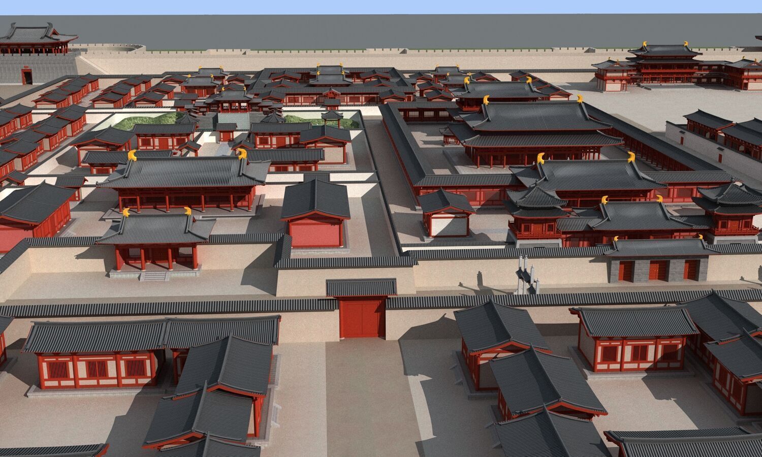 Ancient city 3D model_13
