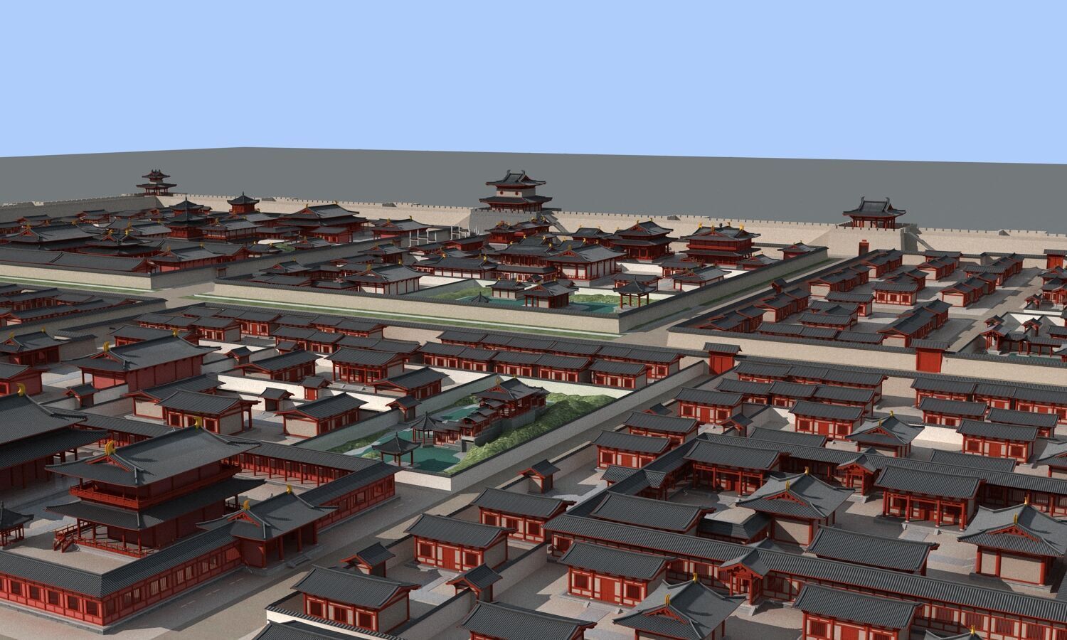Ancient city 3D model_15