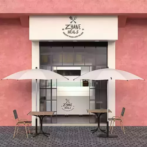 interior restaurant fast food 