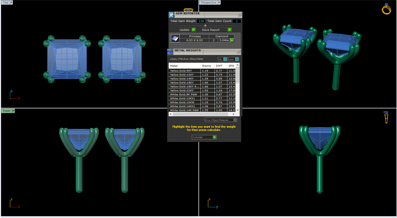 ERRING DIAMOND -CAD-16 3D model_21