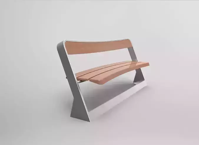 Bench - Urban Furniture Collection 3D model
