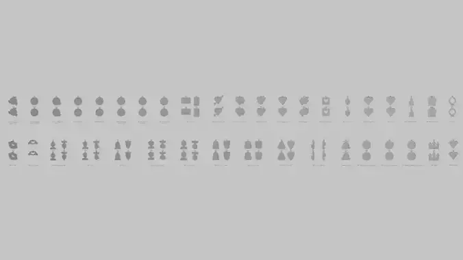 Wedding Vibes STL Pendant Collection