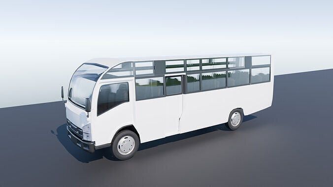 Matatu Minibus 3D model