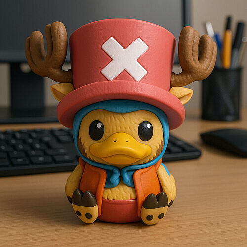 Rubber Duck - Chopper ONE PIECE model - 3d print