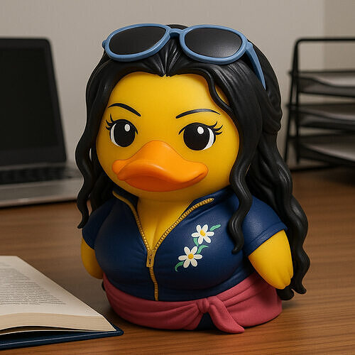 Rubber Duck - Nico robin One piece - 3d print 3D print model