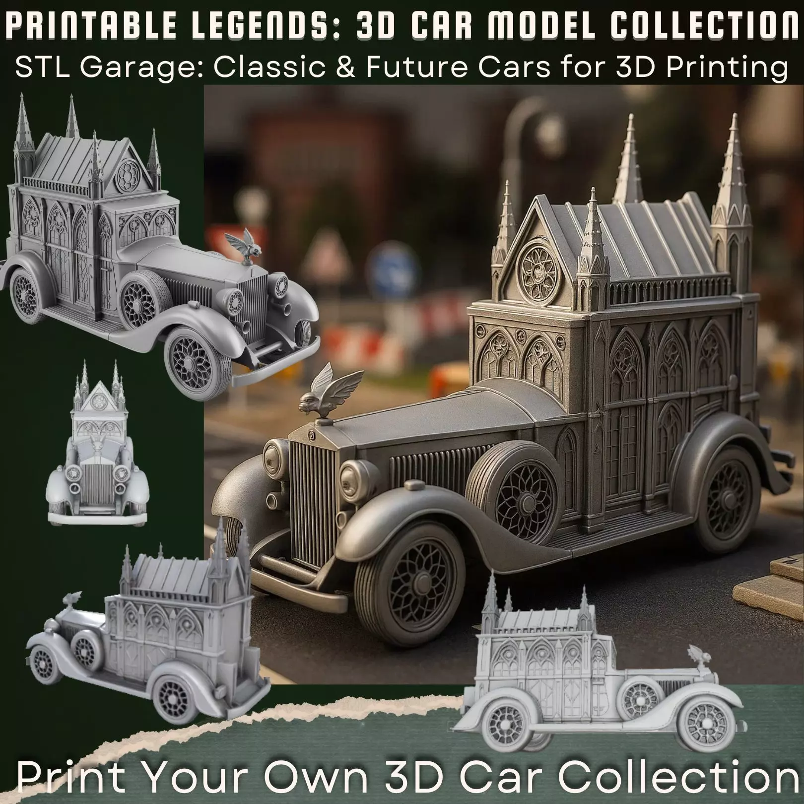 Concept Vehicle Collection 3D print model