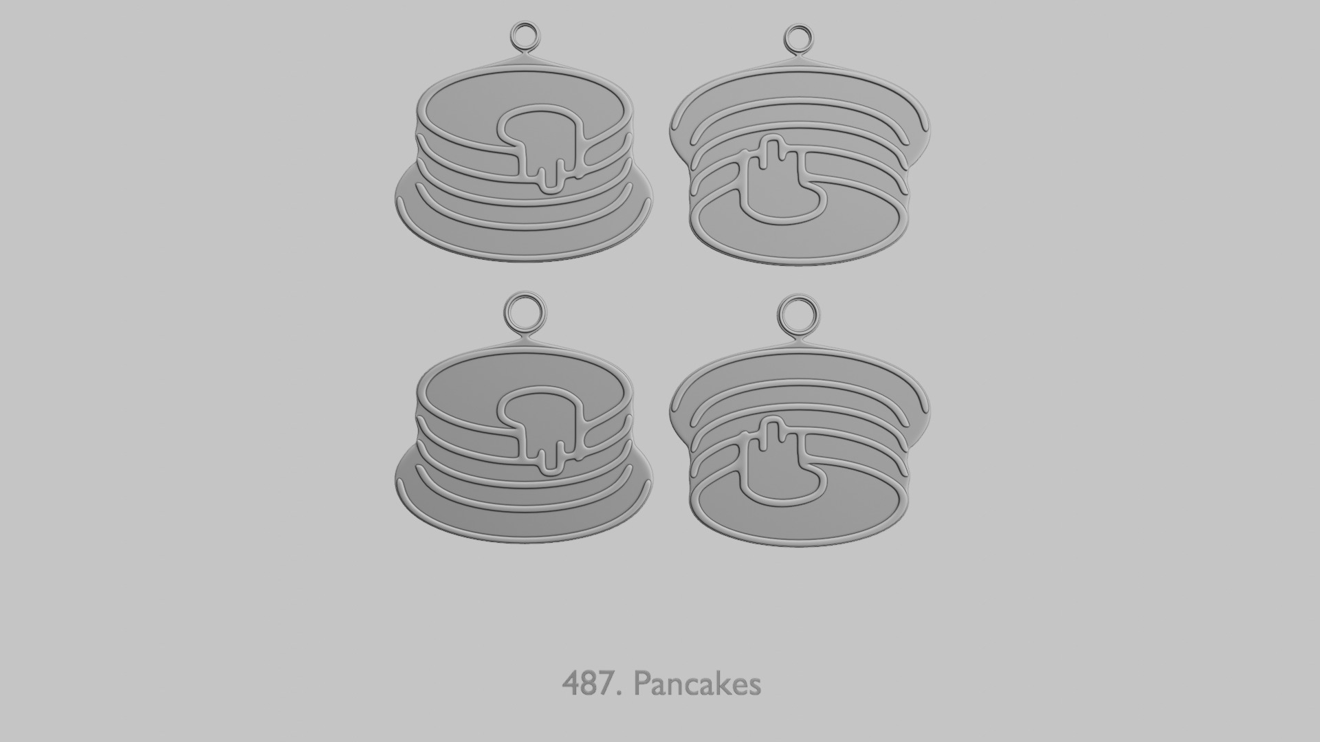 Winter Wonderland STL Pendant Collection 3D print model_24