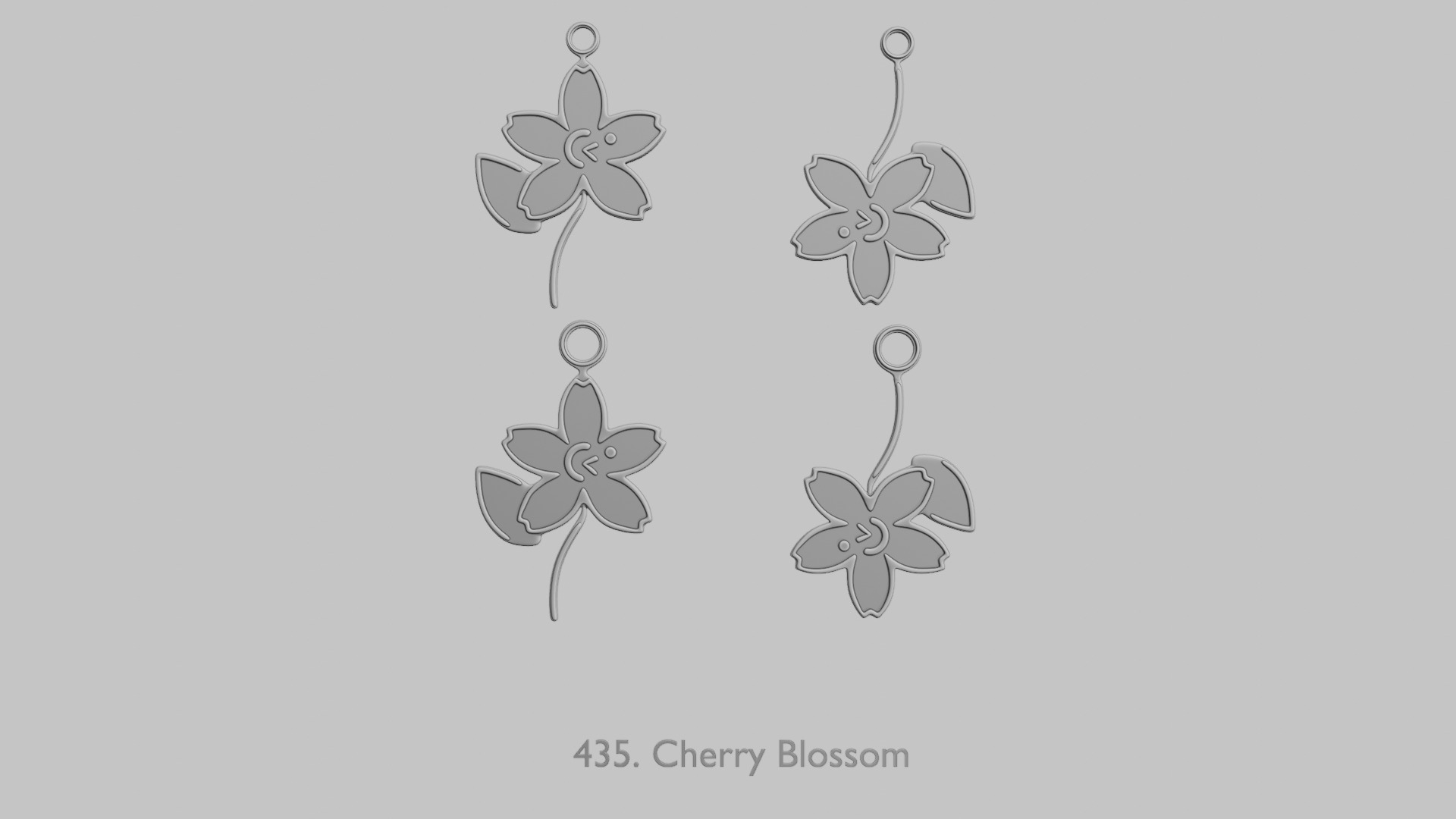 Winter Wonderland STL Pendant Collection 3D print model_10