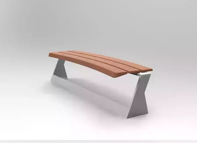 Bench without backrest - Urban Furniture Collection
