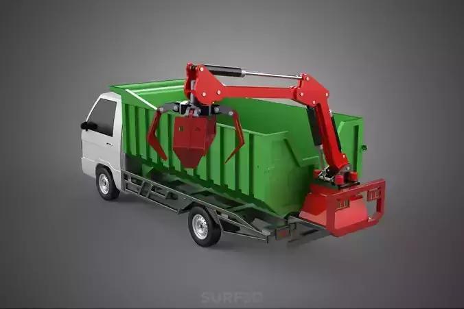 WOOD LOG TREE GRAPPLE TRUCK LOADER CRANE LIFT GRABBER L300 CAR