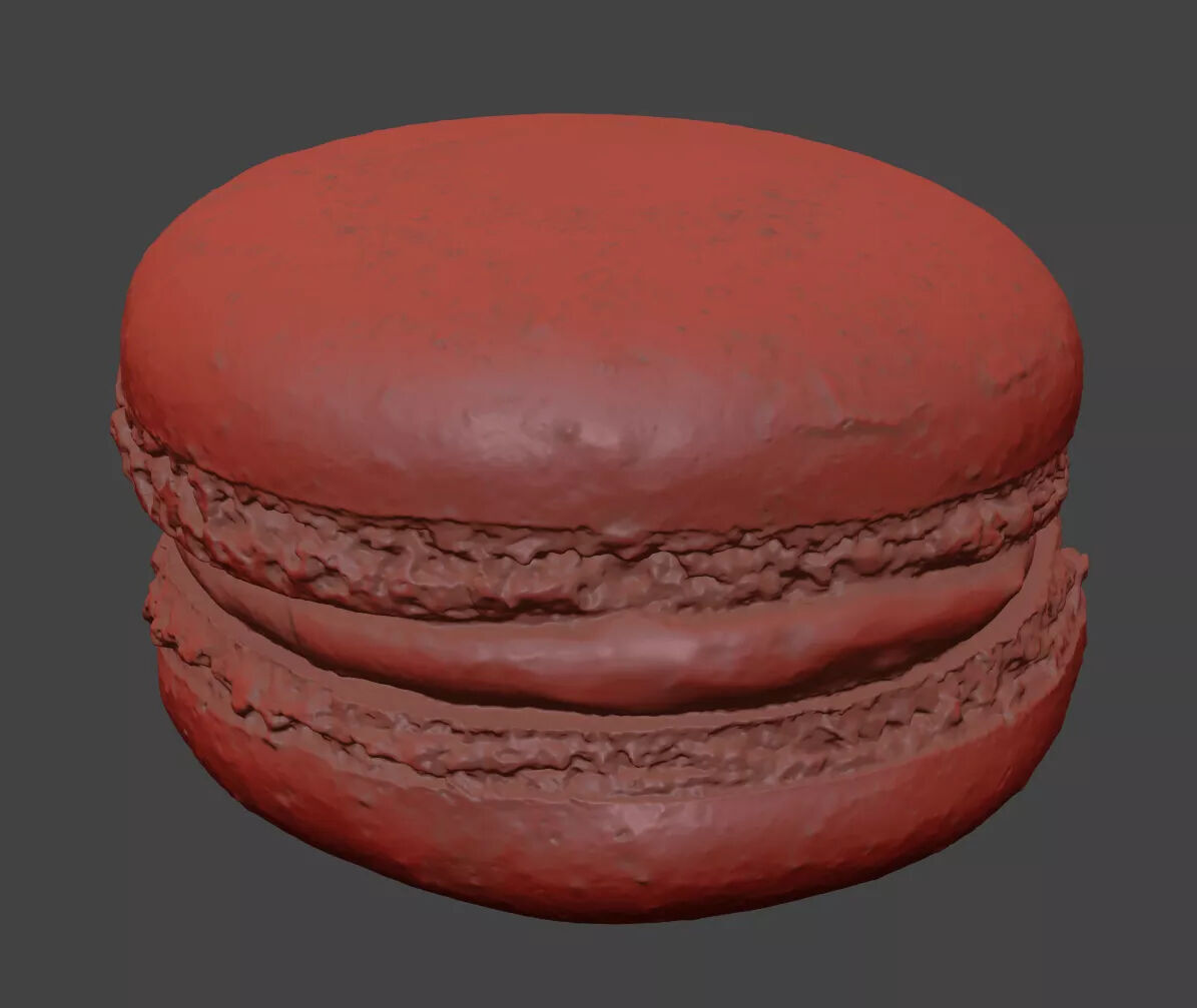 Macaron 3D model_7