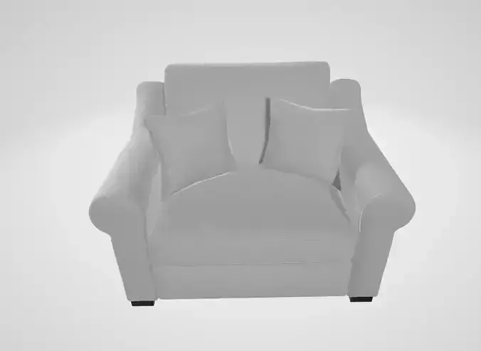  Wide Oversized Armchair Accent Chair