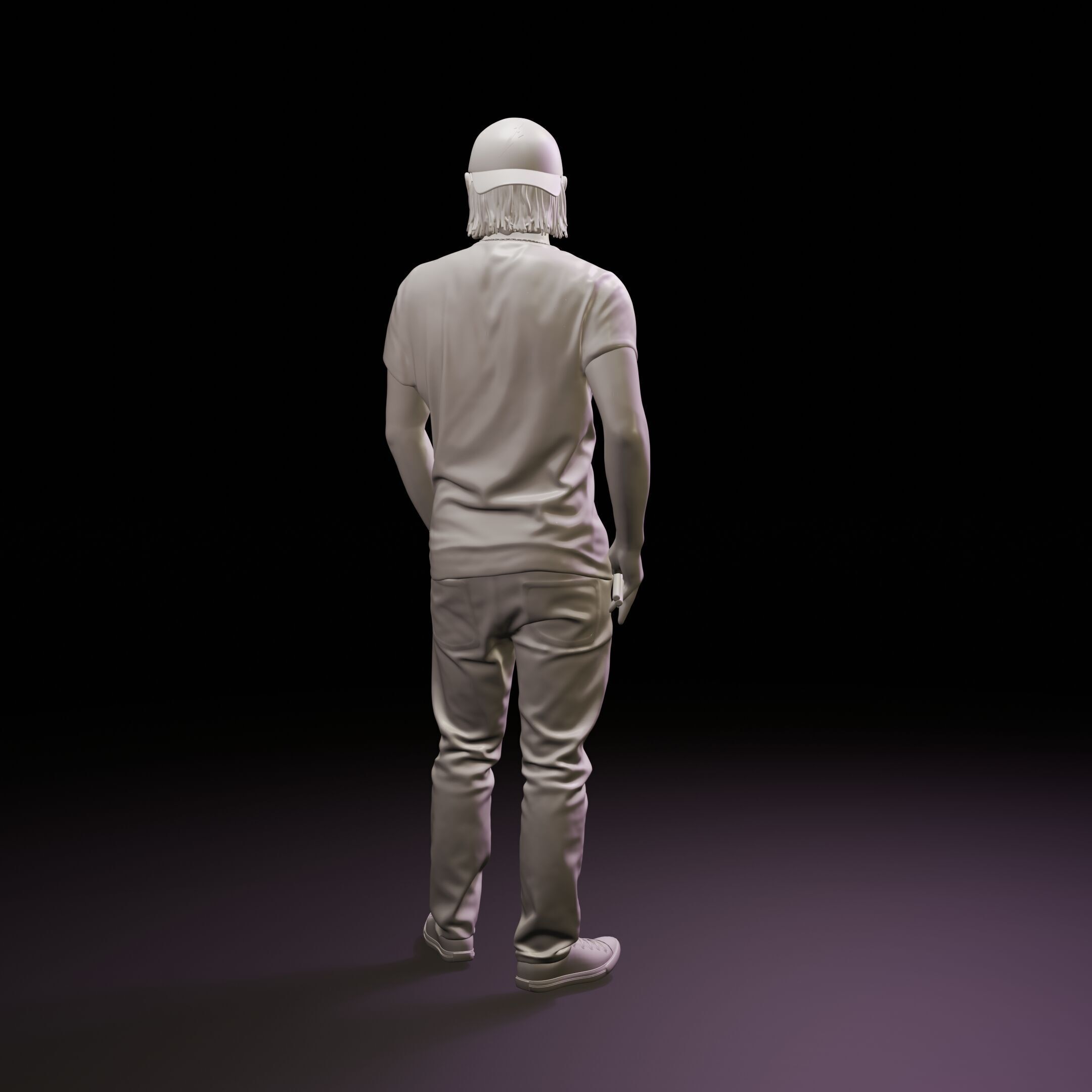 Lars Ulrich Metallica drum set figure 3d model drumkit miniature 3D print model_8