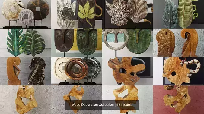 Wood Decoration Collection 