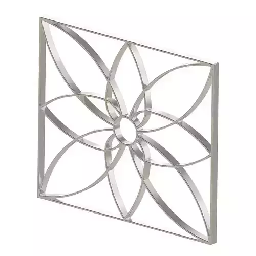 Gorgeous Window Grill 3D print model