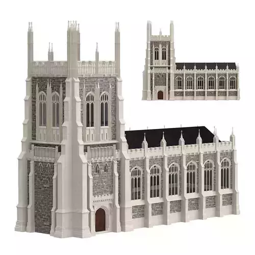 Cathedral Chapel neo-gothic style 2