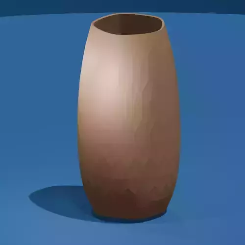 Faceted Vase