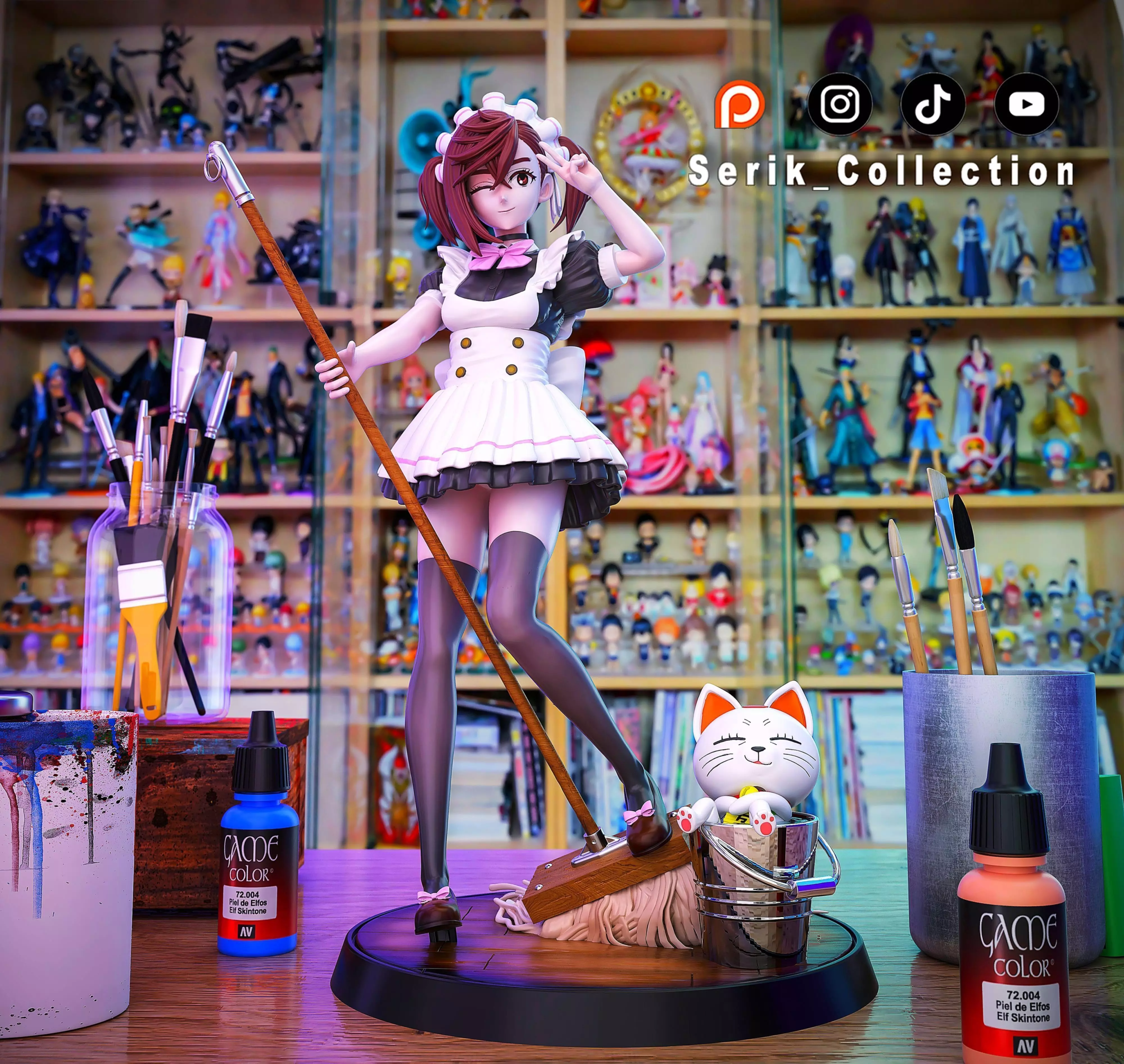 MOMO AYASE MAID - DANDADAN 3D print model_2