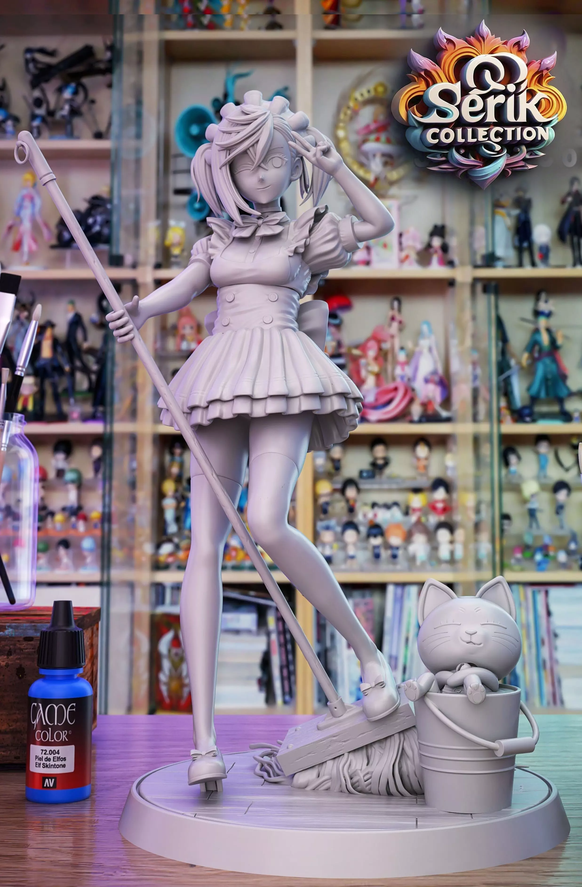 MOMO AYASE MAID - DANDADAN 3D print model_6