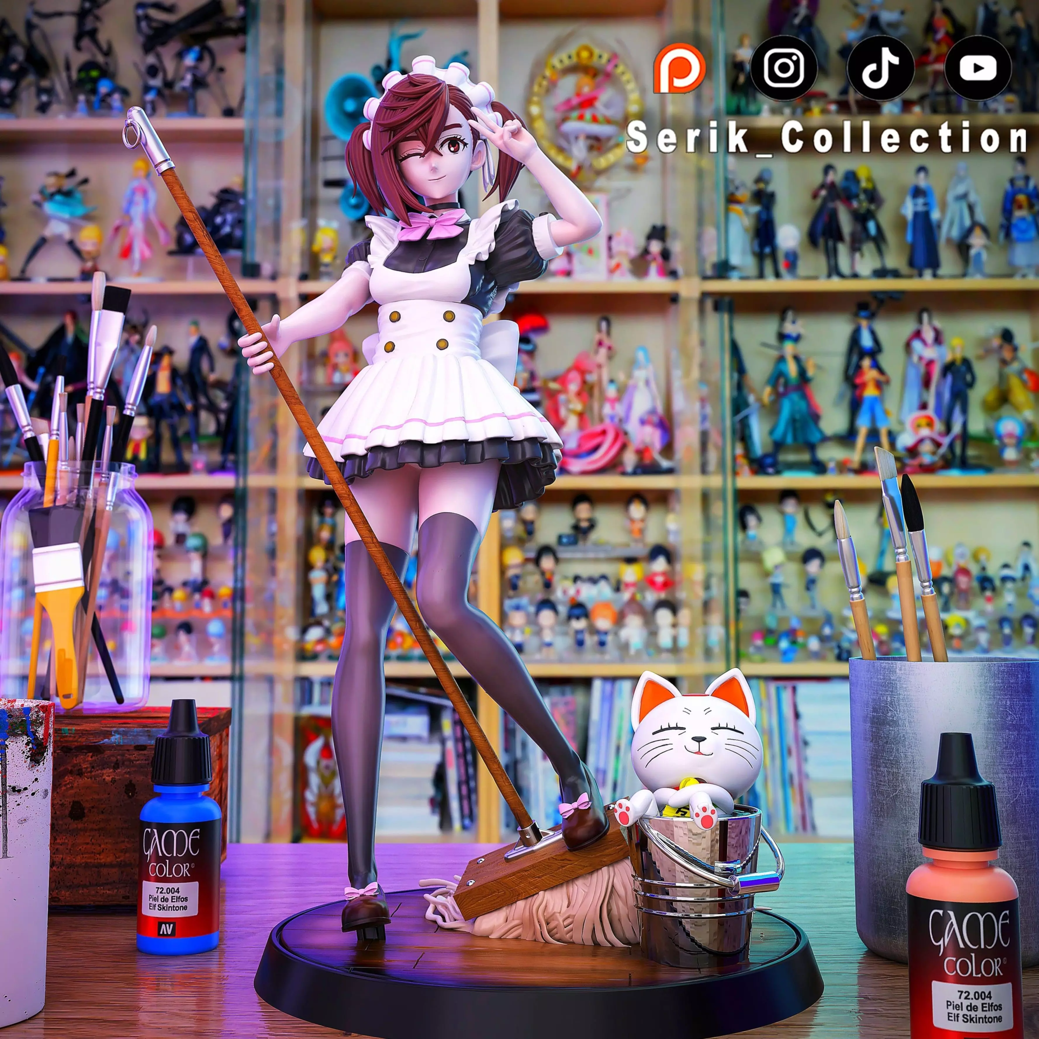 MOMO AYASE MAID - DANDADAN 3D print model_0