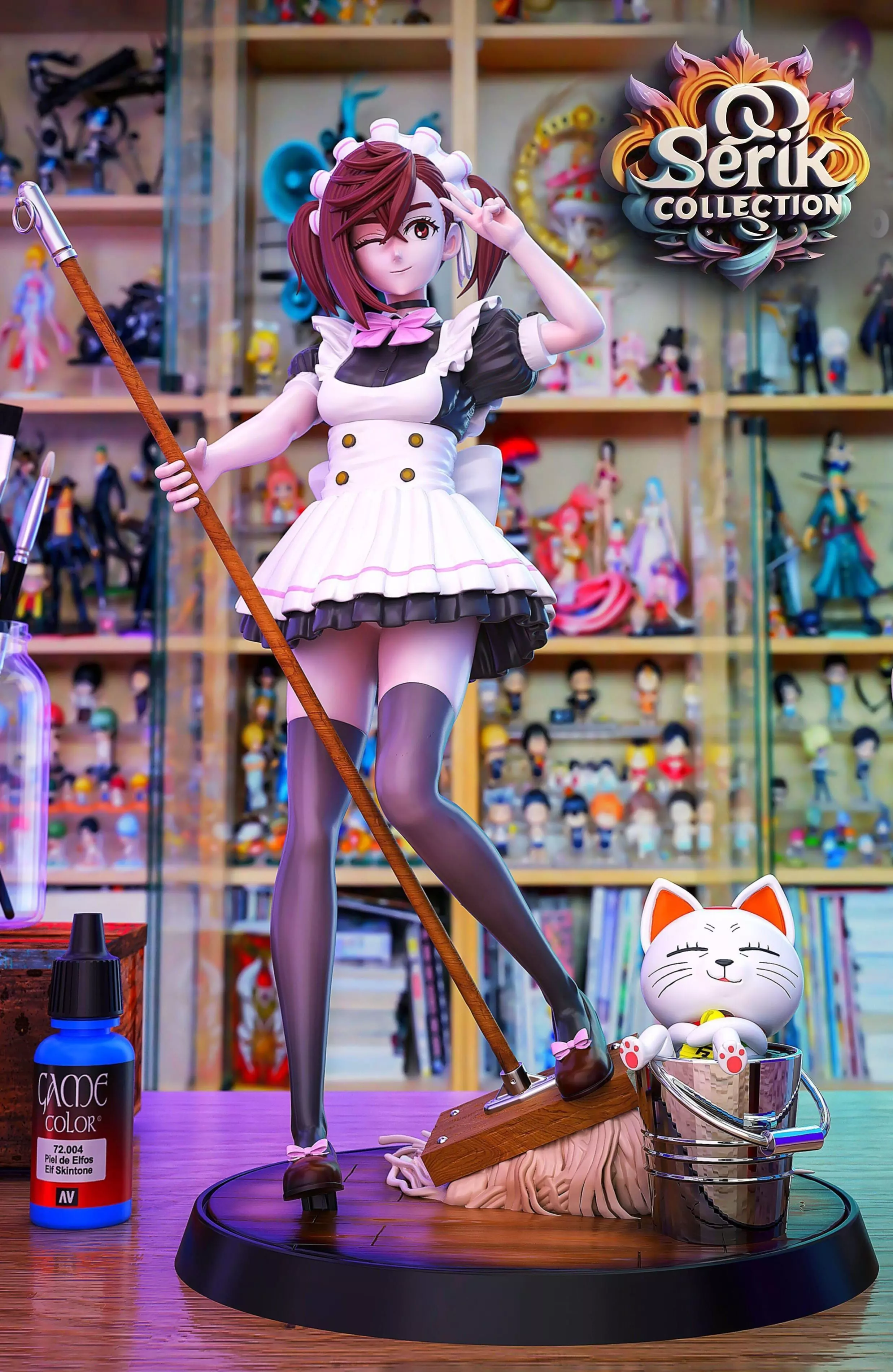 MOMO AYASE MAID - DANDADAN 3D print model_3