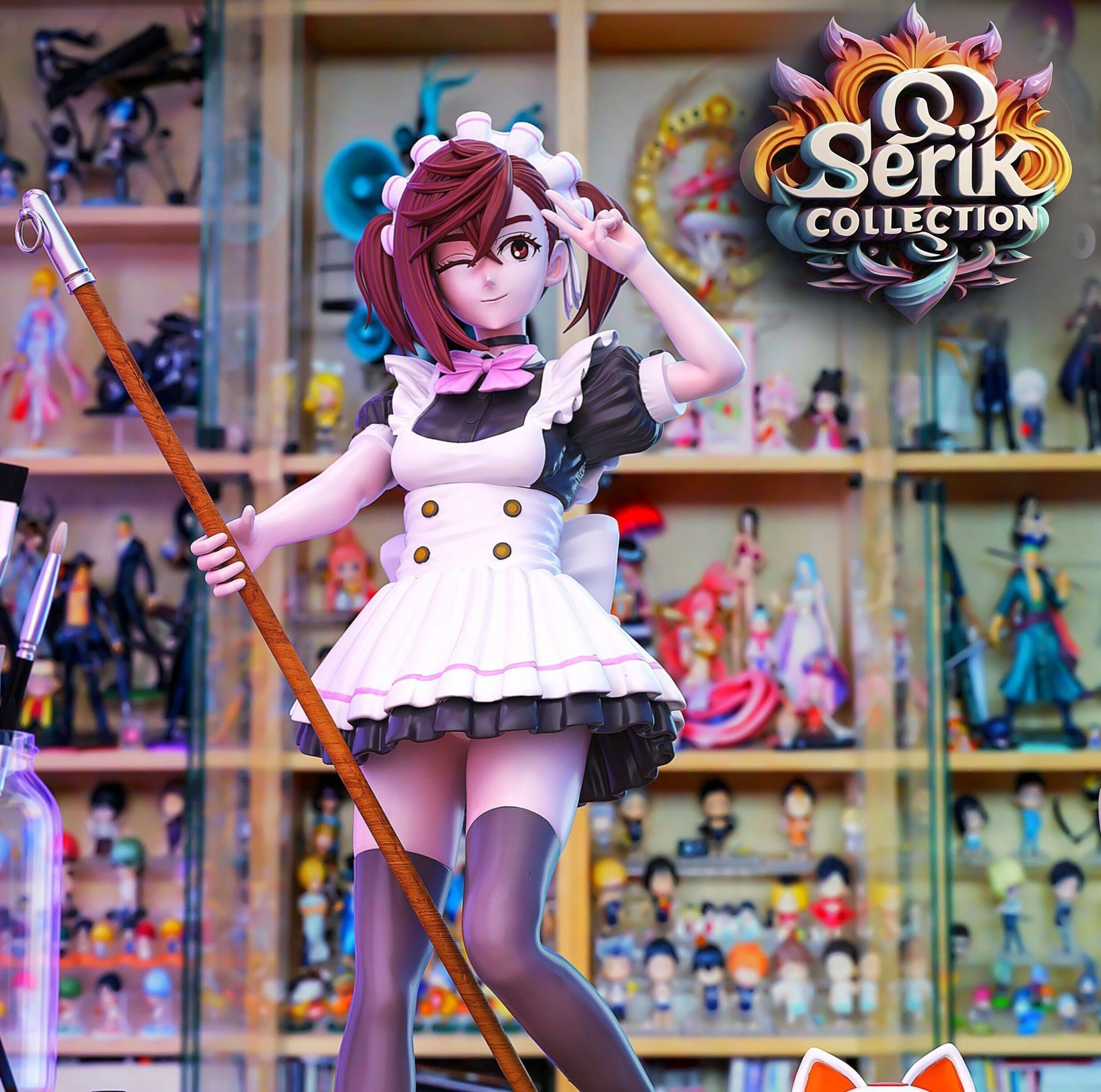 MOMO AYASE MAID - DANDADAN 3D print model_1