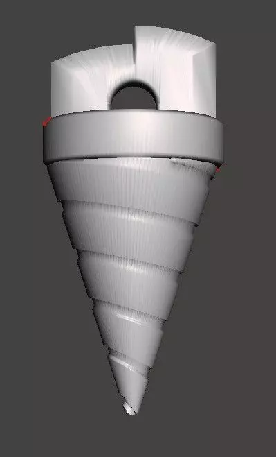 Simon necklace from Tengen Toppa Gurren-Lagann Free 3D print model_0