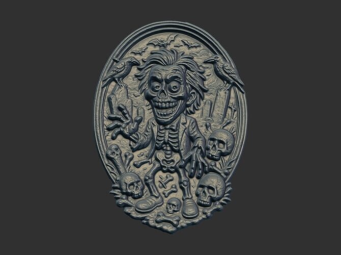 vampier theme cnc model 3D print model
