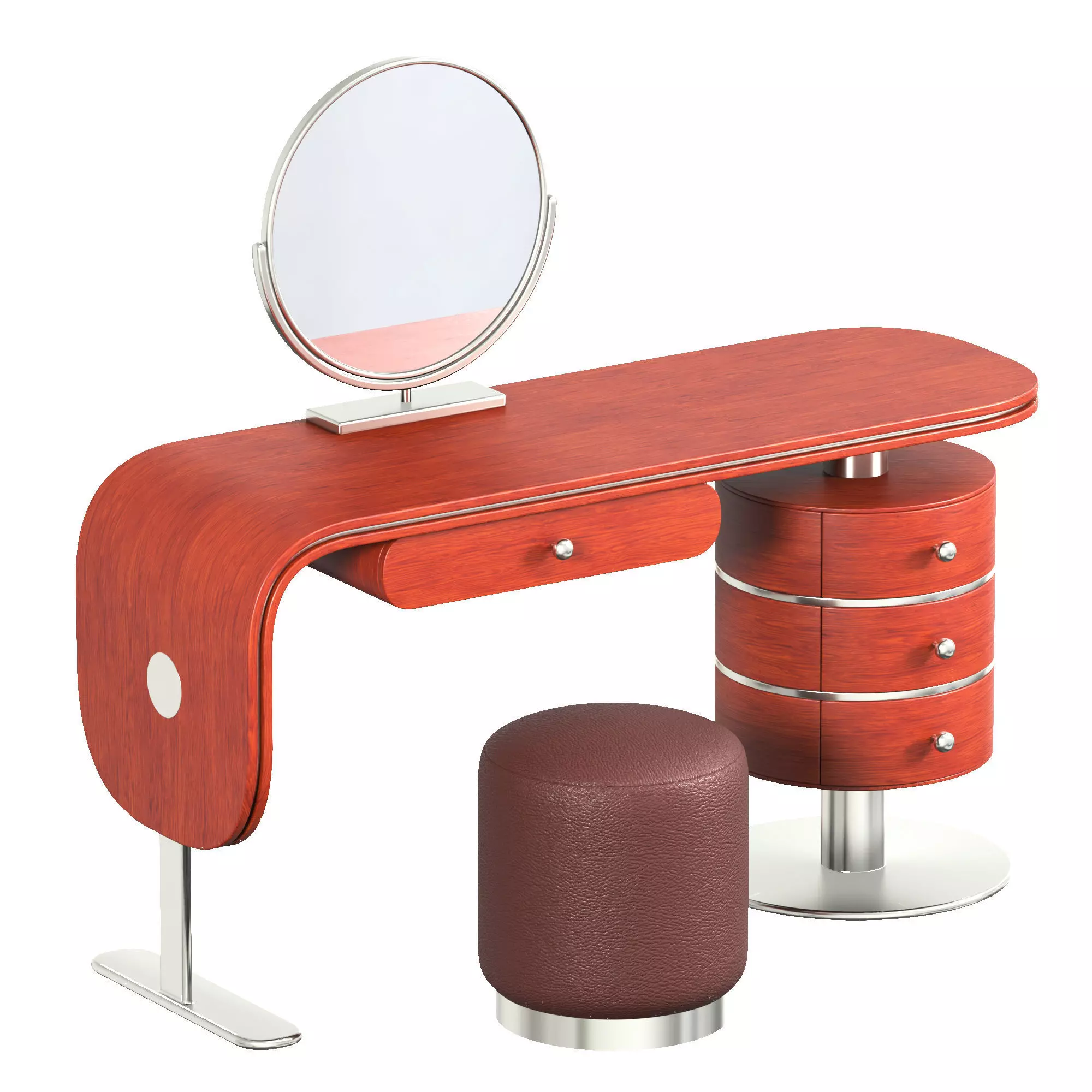 dressing table 01 3D model