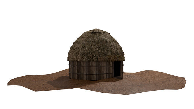 Rumah Honai - Papua Free 3D model
