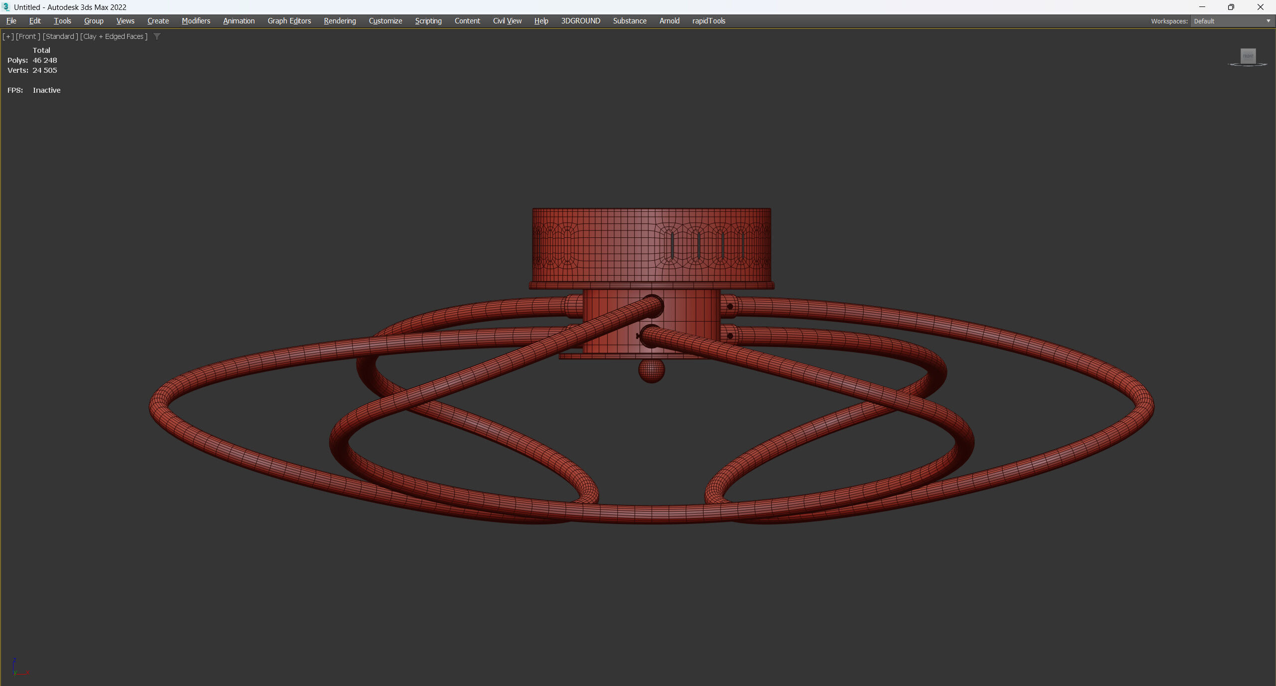 Eurosvet Lozanna Low-poly 3D model_3