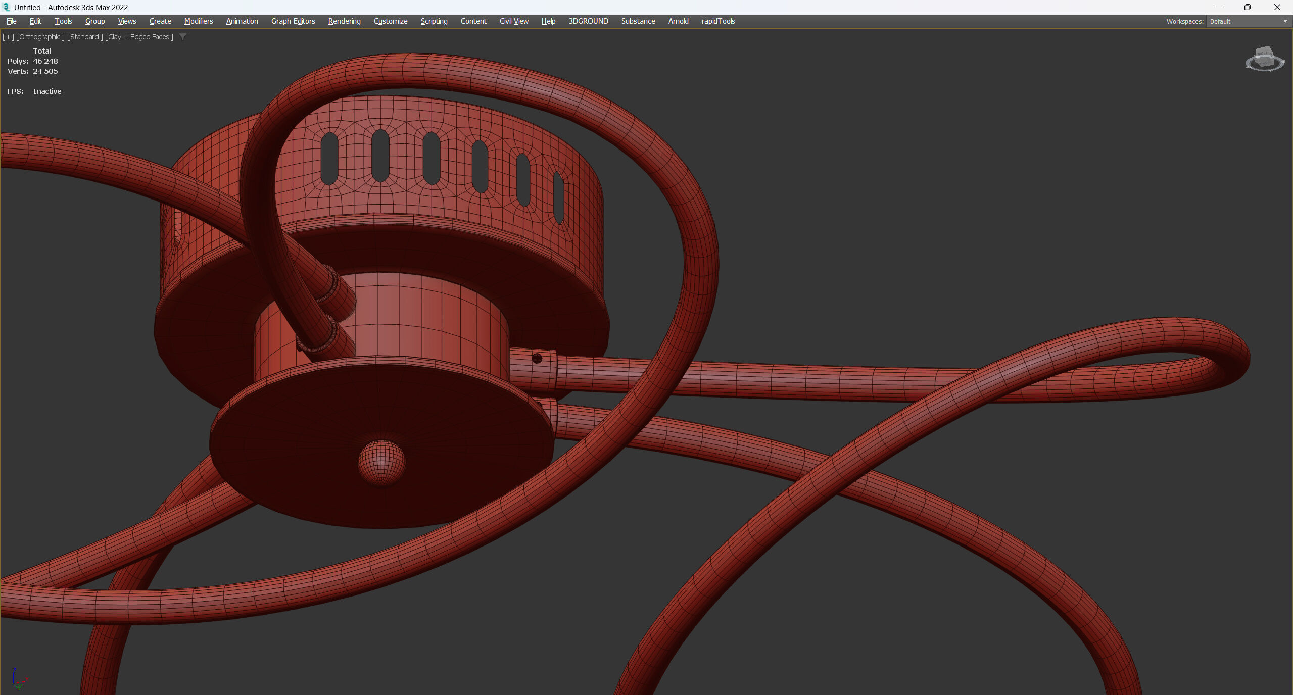 Eurosvet Lozanna Low-poly 3D model_5