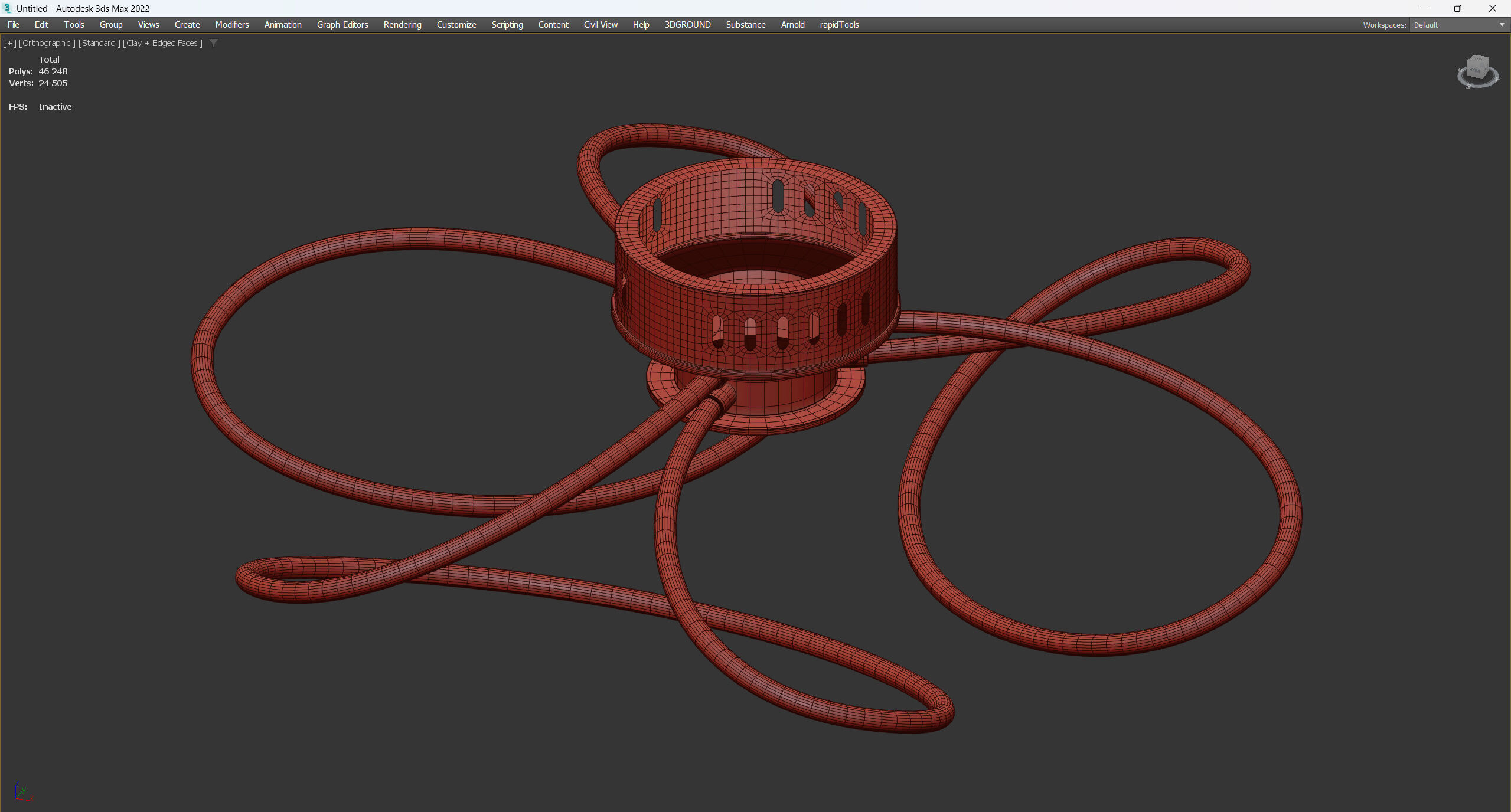 Eurosvet Lozanna Low-poly 3D model_4