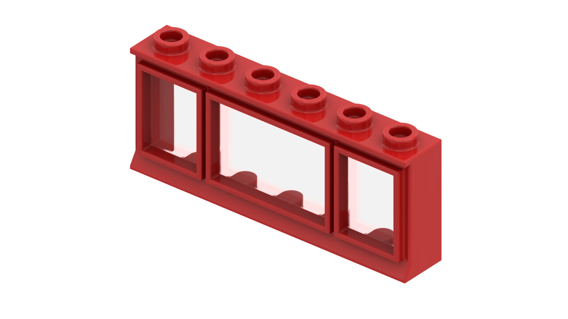 TwindBricks3D - 36 Piece Window Part Collection - Part 2 3D print model_19