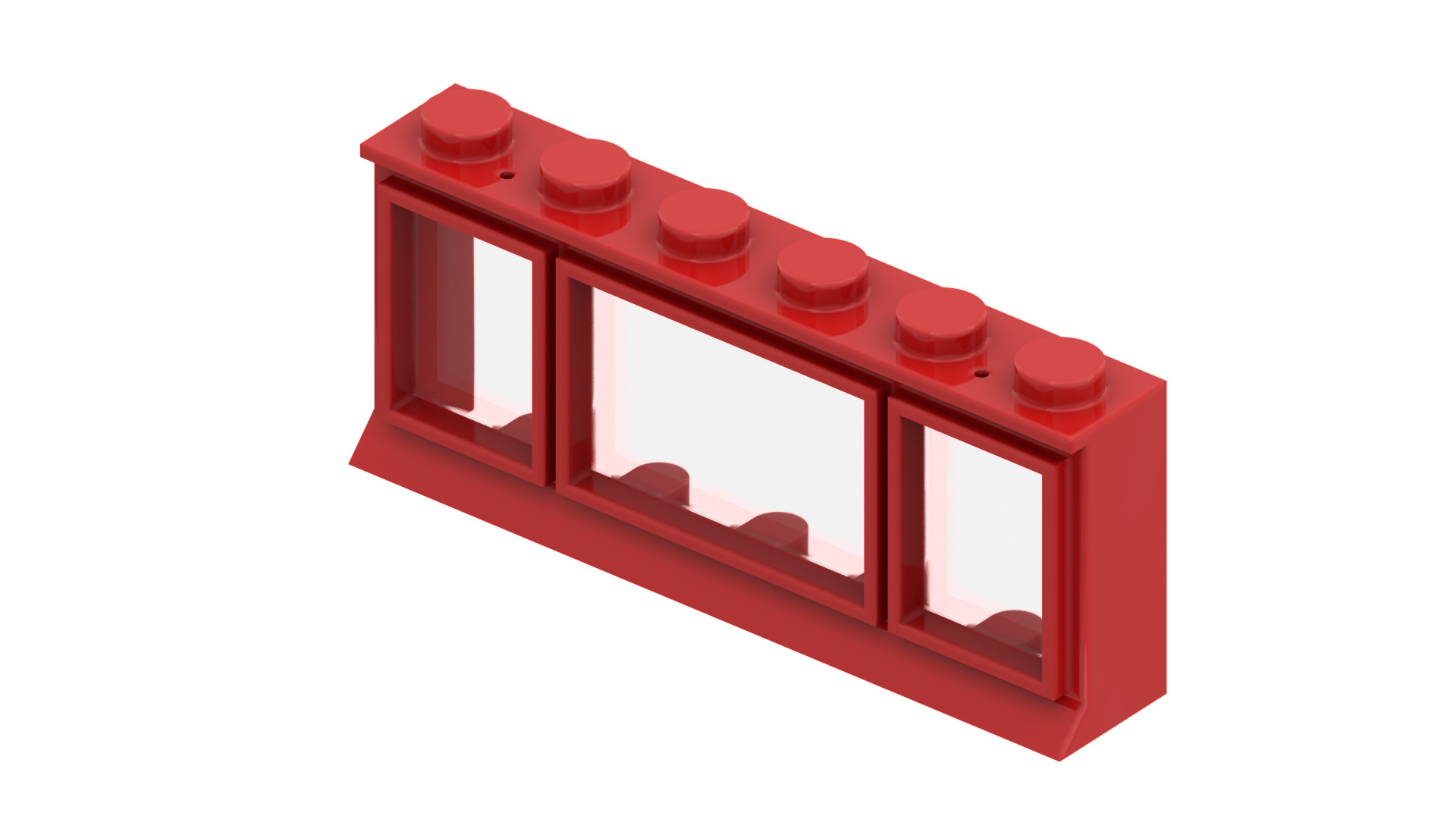 TwindBricks3D - 36 Piece Window Part Collection - Part 2 3D print model_2