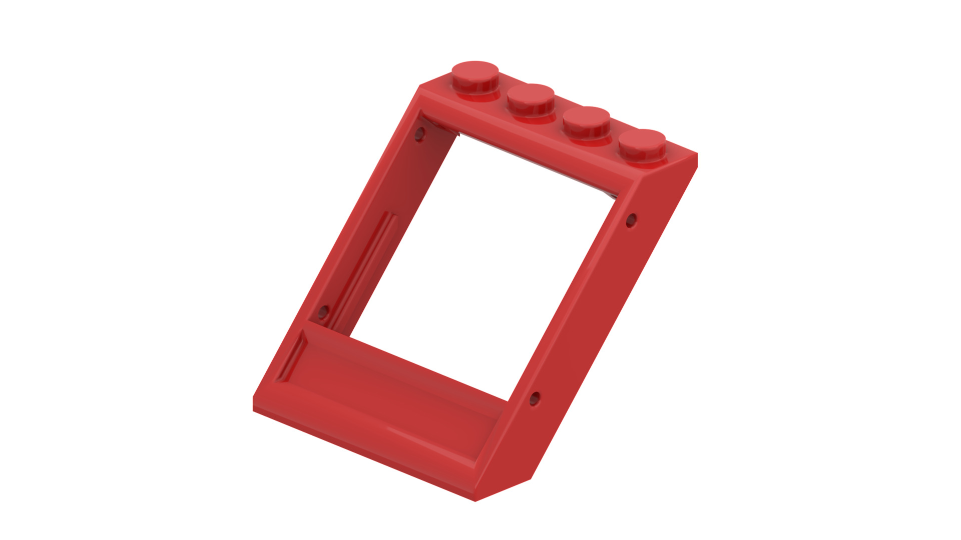 TwindBricks3D - 36 Piece Window Part Collection - Part 2 3D print model_14