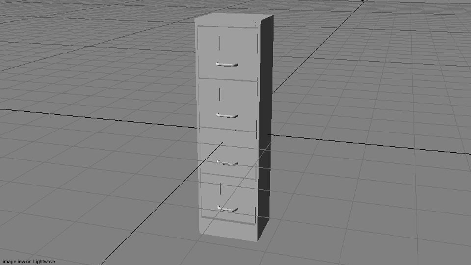 Cabinet - Type 4 3D model_4