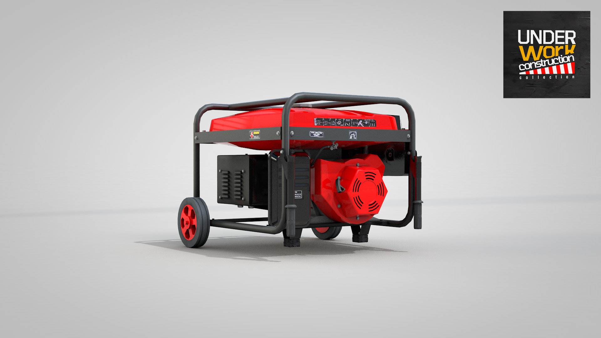 Construction - Generator Hub 10000w 3D model_15