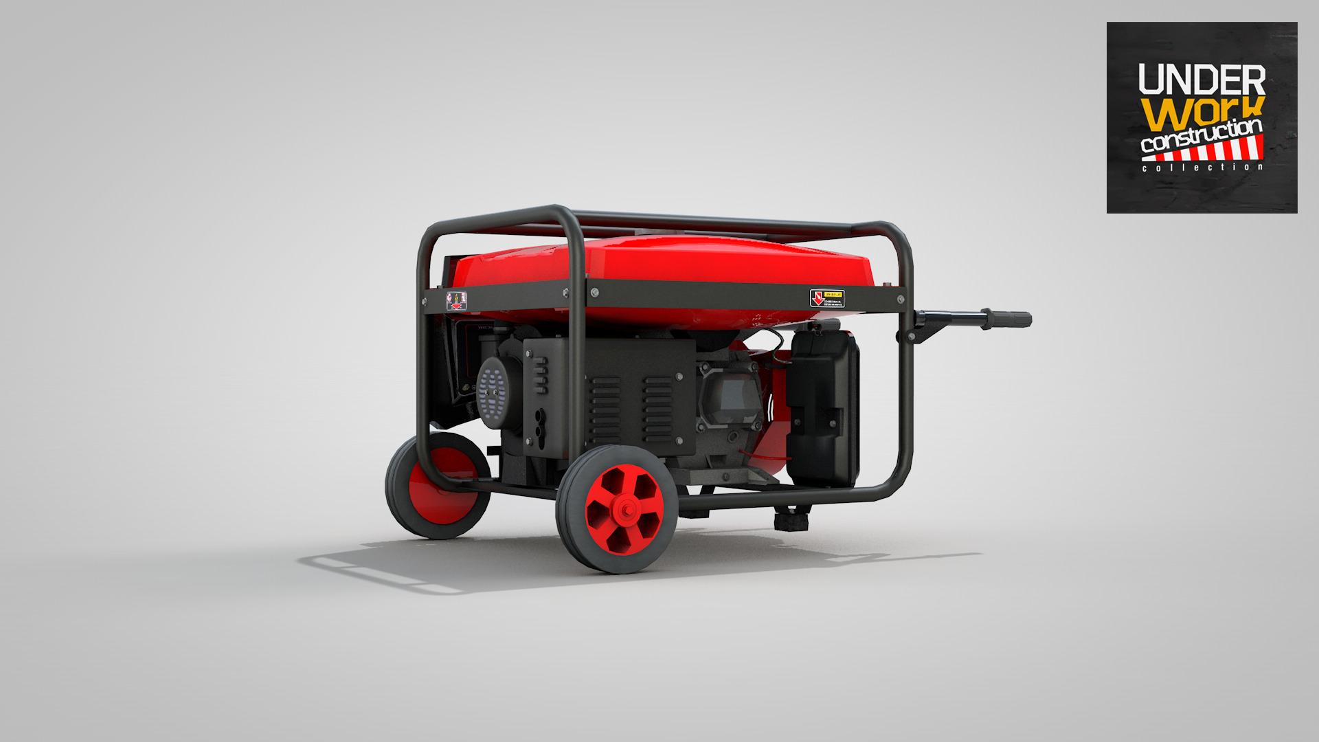 Construction - Generator Hub 10000w 3D model_13