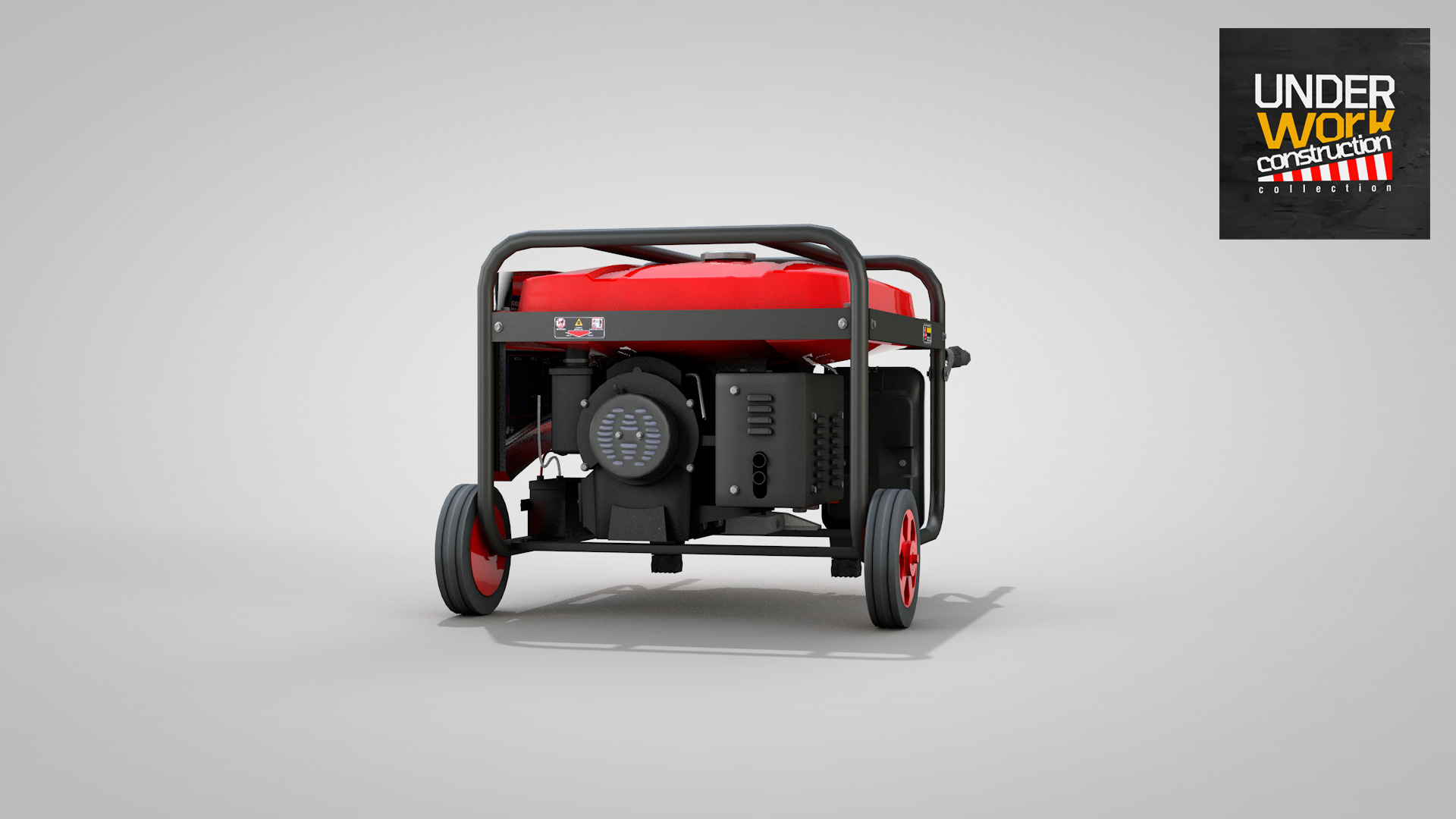 Construction - Generator Hub 10000w 3D model_12