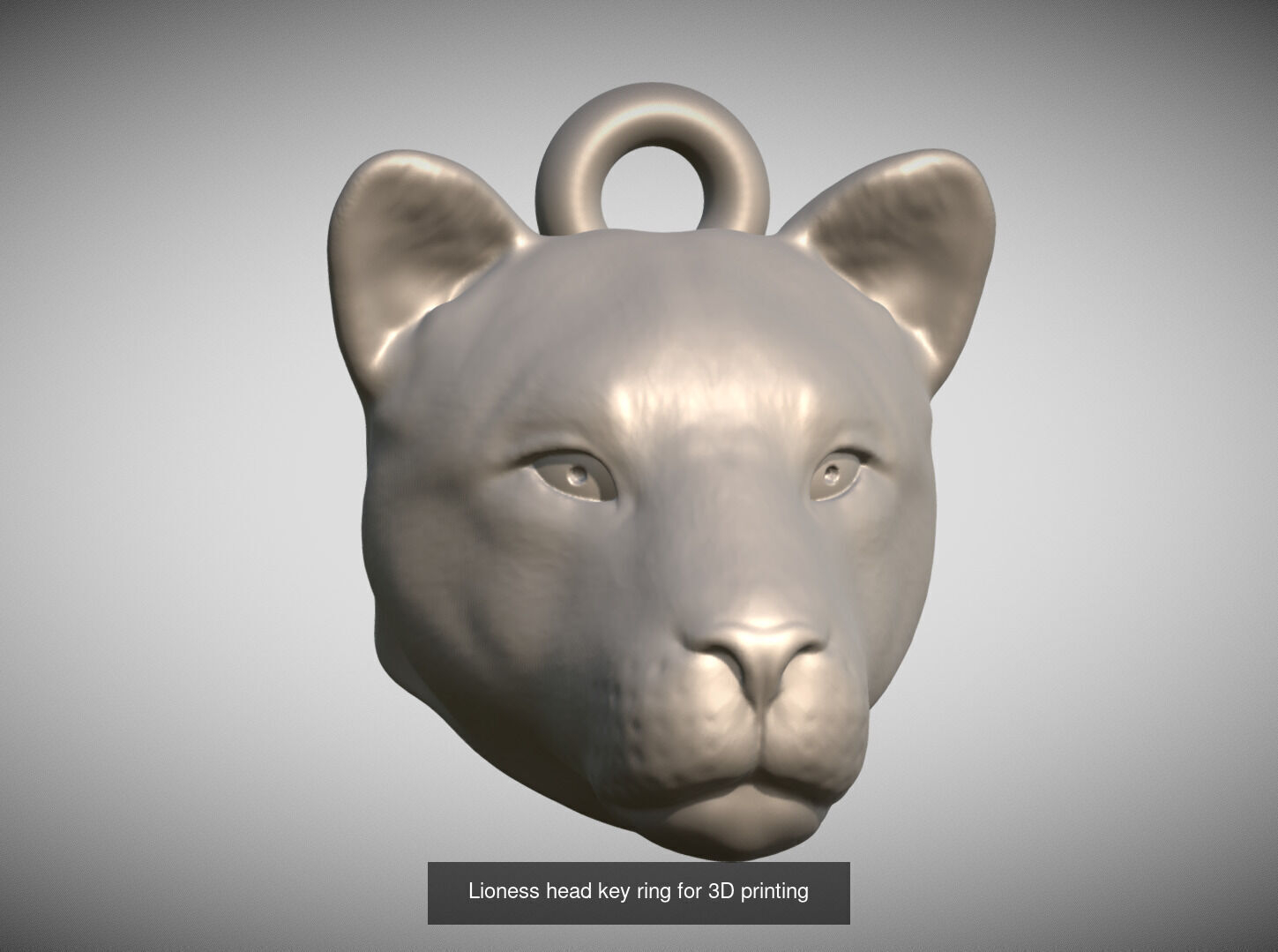 Key rings collection of cats for 3D printing _6