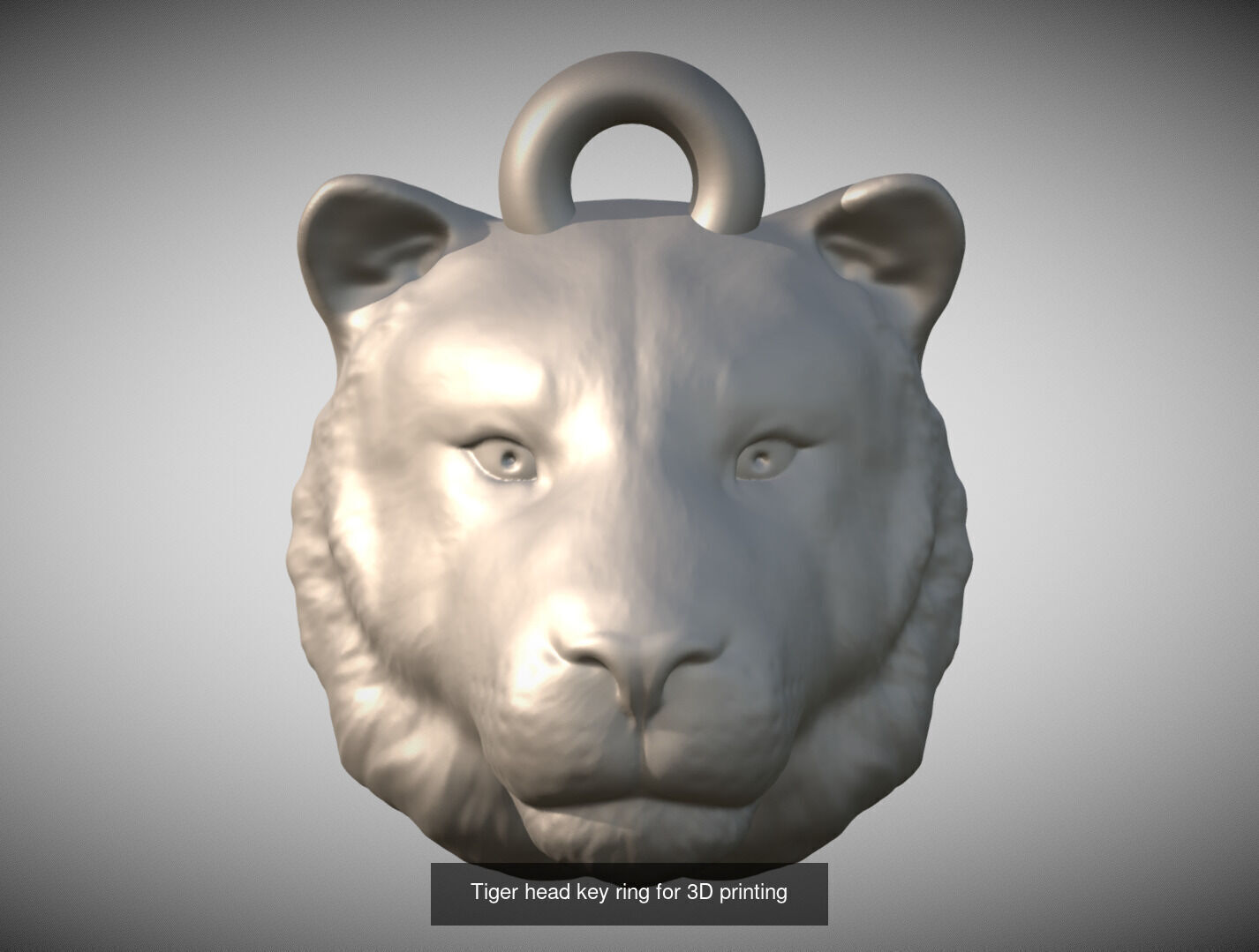 Key rings collection of cats for 3D printing _7