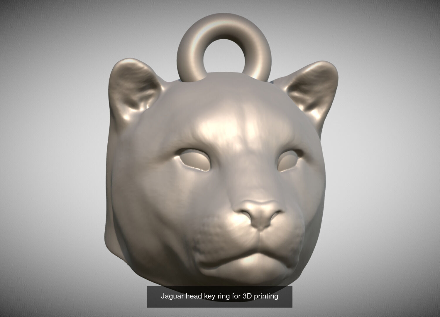 Key rings collection of cats for 3D printing _5