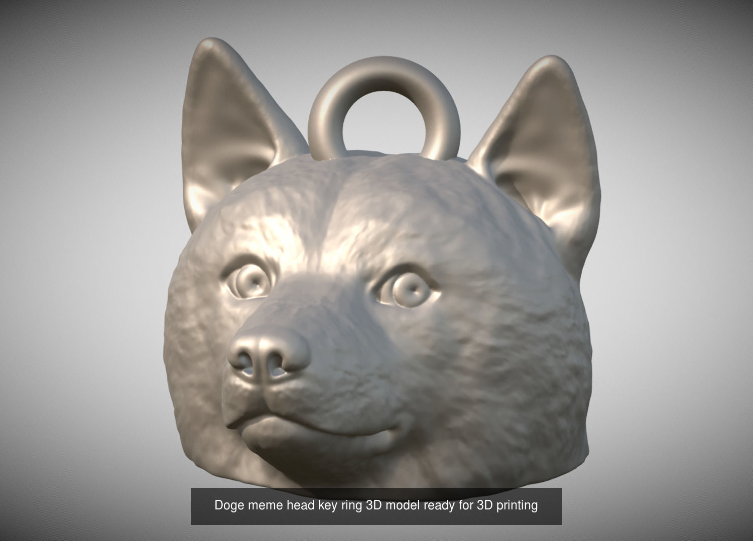 Key rings collection of dogs for 3D printing _19