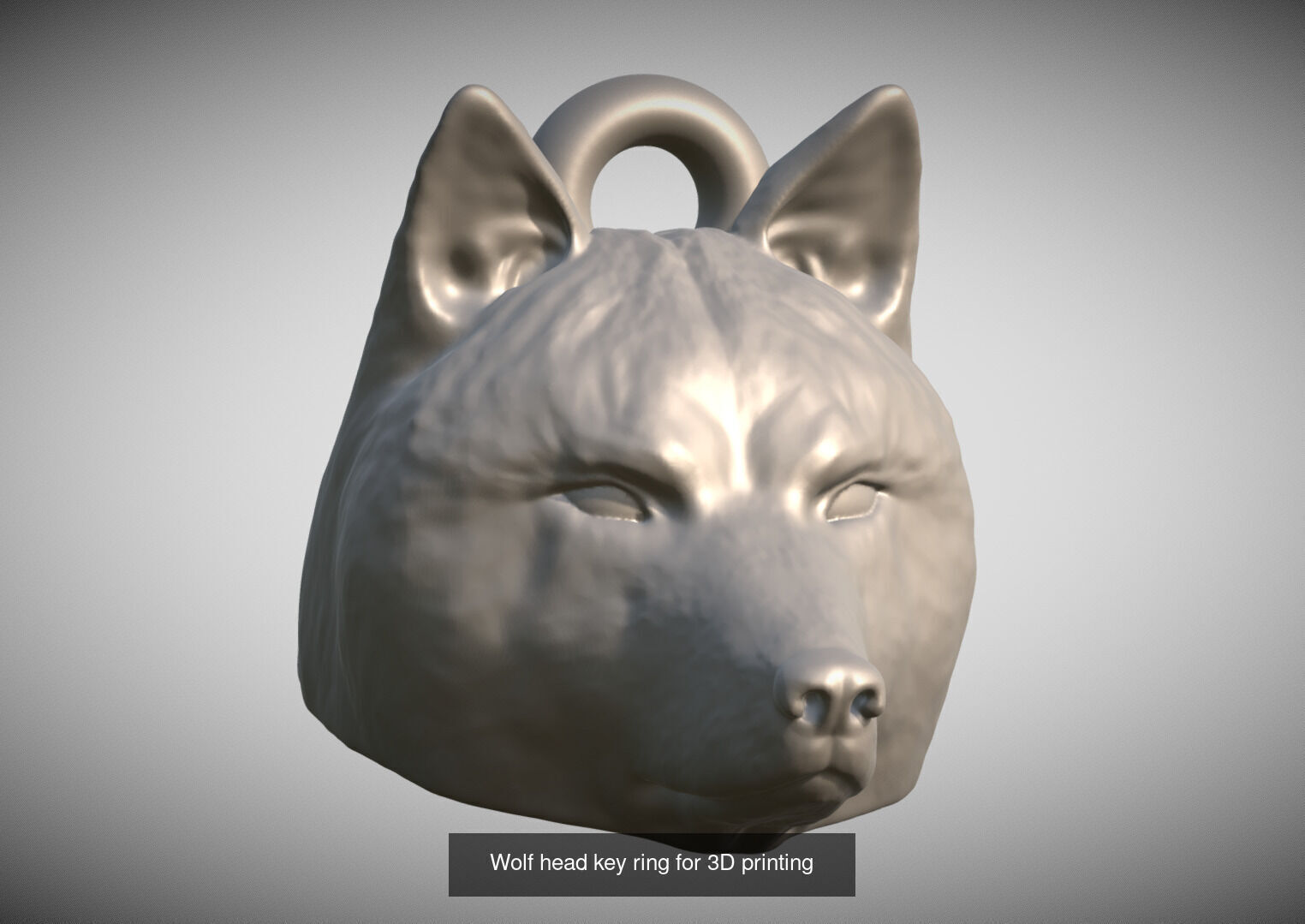 Key rings collection of dogs for 3D printing _45
