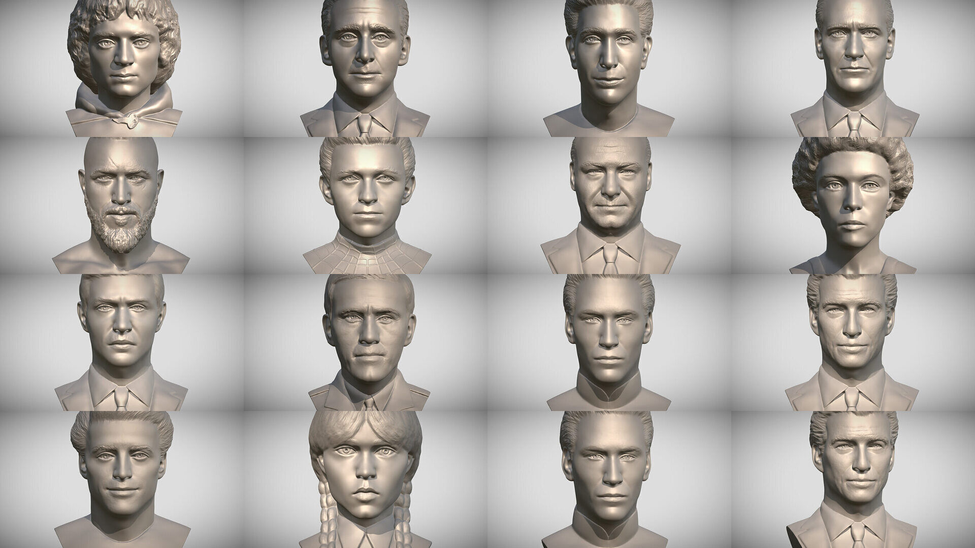 New collection of famous movie characters busts _1