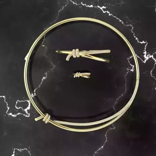 tiffany set 3D print model